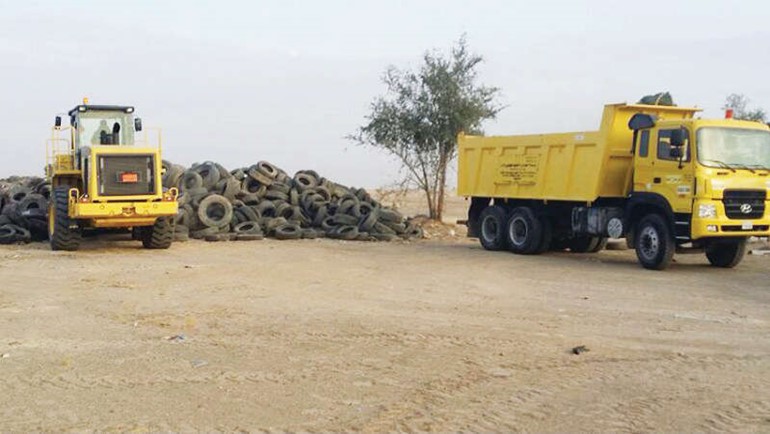 رفع الاطارات