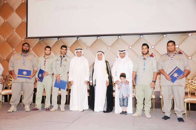 تكريم الكشافة