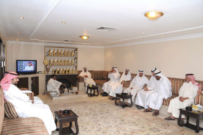  جانب من ديوانية بدر الجيعان 