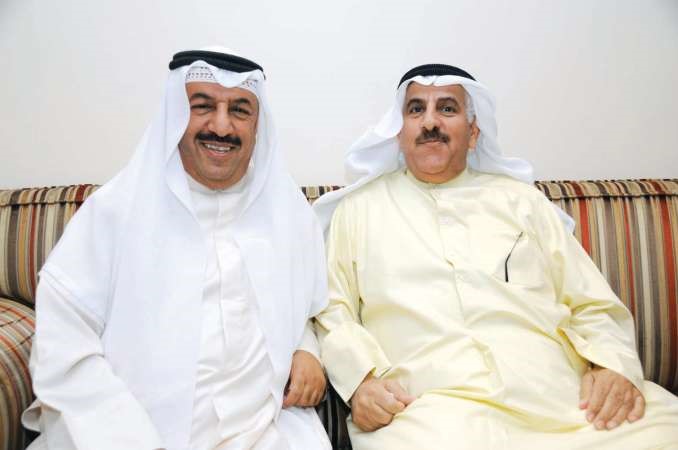 عبداللطيف الهاشل وبدر الجيعان انور الكندري