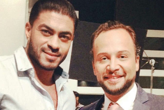 خالد سليم مع مكسيم خليل﻿