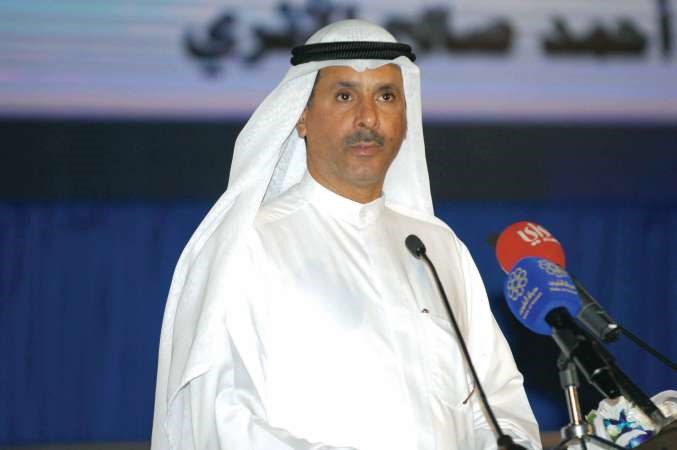 داحمد الاثري متحدثا للحضور﻿