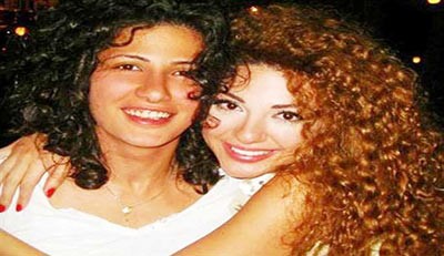 بالصور: ميريام فارس تحتفل بعيد ميلاد شقيقتها 