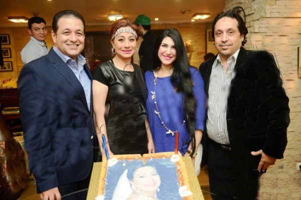 بالصور.. بعد شفائها من مرض السرطان" بسمة وهبة" تحتفل بعيد ميلادها بمشاركة نجوم الفن