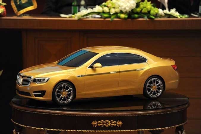 بالصور.. الكشف عن نموذج أول سيارة سعودية الصنع.. والسعر يبدأ من 45 ألف ريـال 