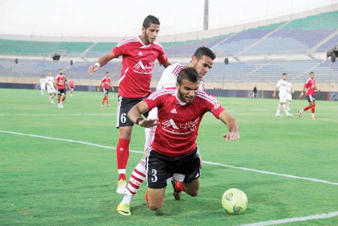 مدرب الزمالك غير راض عن اداء لاعبيه امام المنيا
