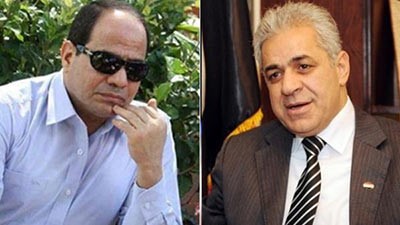 حمدين صباحي وعبدالفتاح السيسي