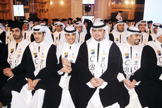 جانب من الخريجين ﻿