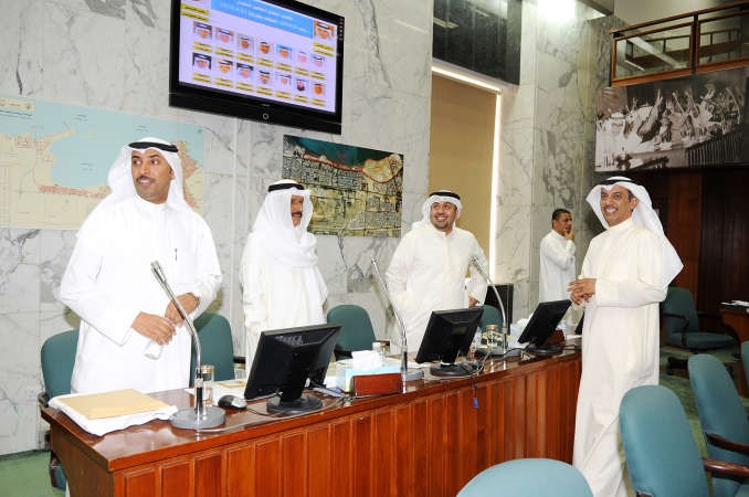 مهلهل الخالد وعلي الموسى ومحمد المعجل ومنصور الخرينج
