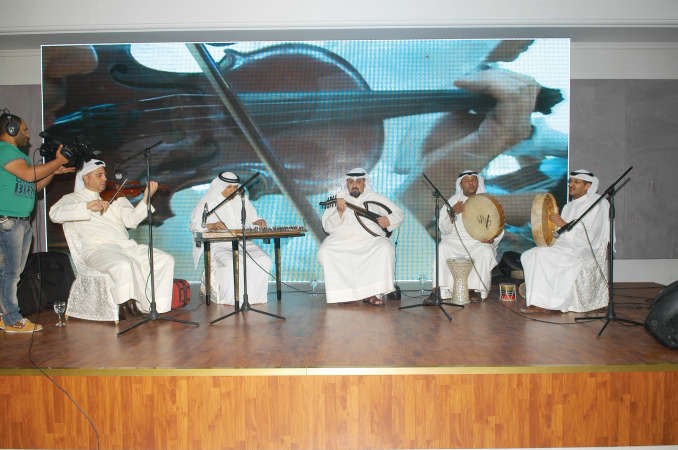 احدى فقرات الحفل﻿