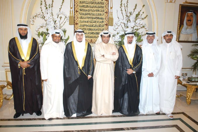 العميد عادل الحشاش وخالد العبدالجليل وخالد العجيرب يباركون