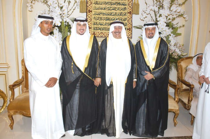 الشيخ فهد الجابر مباركا
