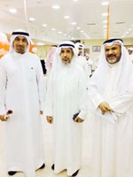 دعبدالعزيز الفرهود ودحسن الدوسري خلال اطلاق الحملة﻿
