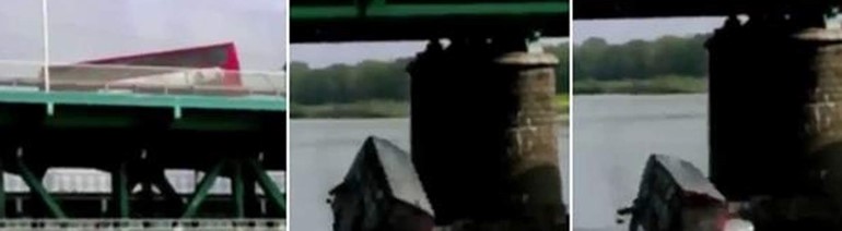 "الشرطة البولندية": فيديو سقوط "أتوبيس لندن" في النهر.. فيلم سينمائي 