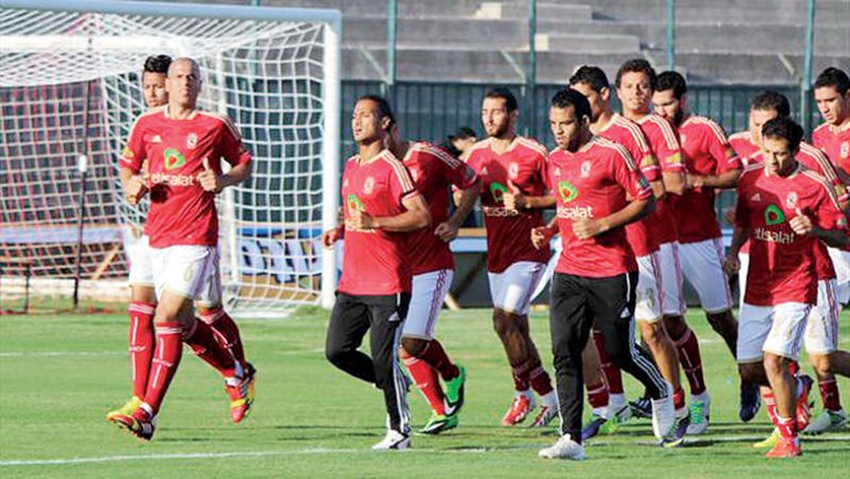 الأهلي يتدرب في المغرب استعداداً للدفاع الجديدي