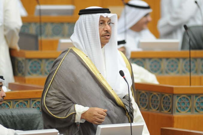 سمو رئيس مجلس الوزراء الشيخ جابر المبارك خلال الجلسة

