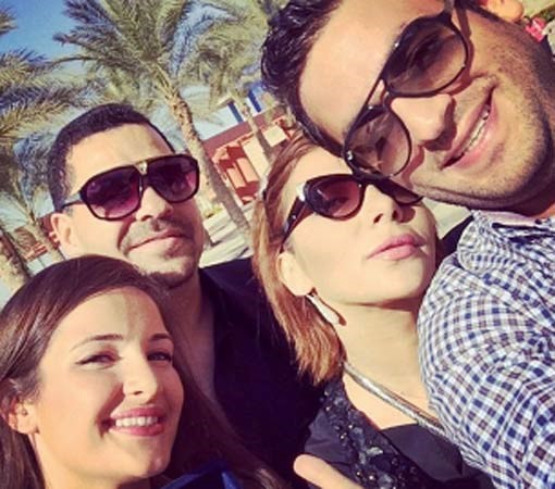 بالصور.. أصالة تحتفل بابنتها "شام"