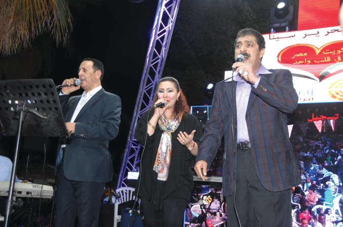  الفنانون امتعوا الحضور﻿