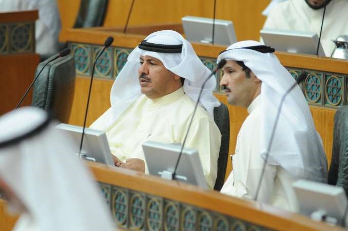 عبدالله العدواني وماجد موسى