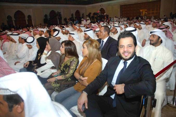 الاعلامي نيشان في مقدمة الحضور﻿
