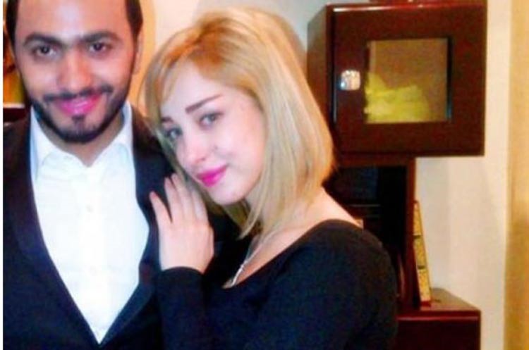 بالصور.. تامر ينفي الطلاق ويؤكد خلافه مع زوجته التي تزوجت بزميلها قبله 