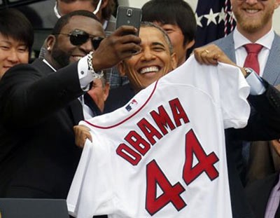 Selfie خاصة بالرئيس Barack Obama