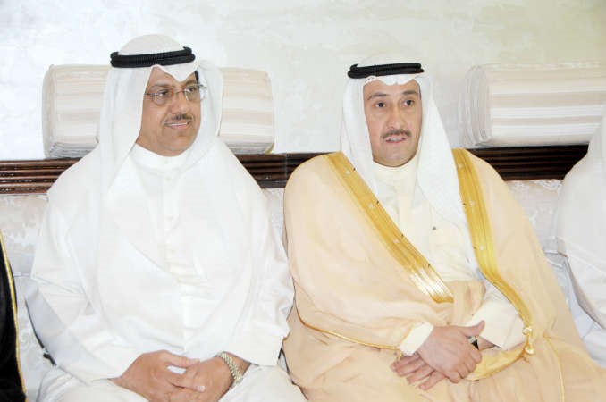 نائب رئيس مجلس الامة مبارك الخرينج والشيخ فيصل الحمود ﻿