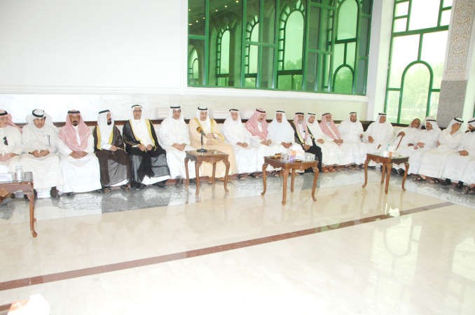 الخرينج متحدثا خلال ترحيبه بمحافظ الفروانية الشيخ فيصل الحمود﻿