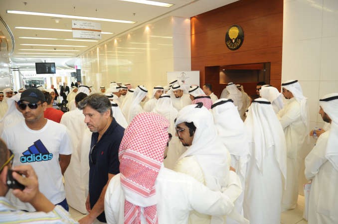 جانب من اعتصام الخريجين 	قاسم باشا﻿
