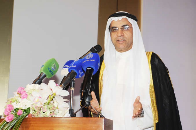 احمد المليفي يلقي كلمته