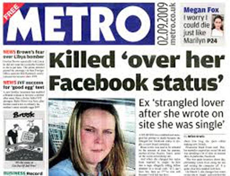 4- قتل اكثر من 10 الاف شخص حول العالم بسبب خلاف بدا على صفحات Facebook منها حالات كانت بسبب حذف بعض الاشخاص لاخرين