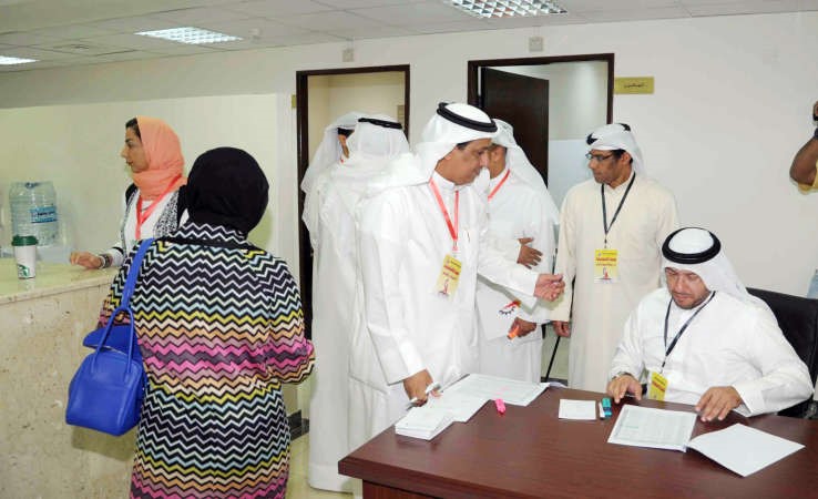 استعداد للتصويت ﻿