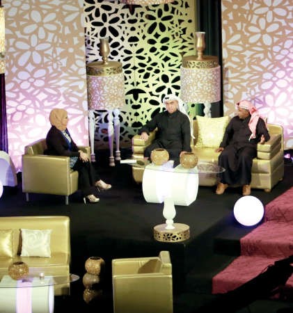 يعقوب والحوطي مع معصومة في البرنامج﻿