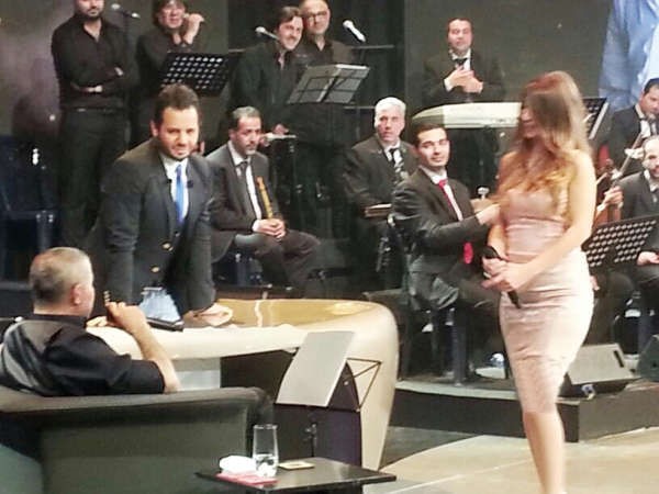 ريم مهرات تشارك جورج وسوف الغناء﻿