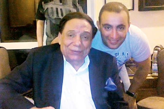 السقا مع عادل امام