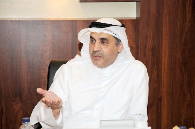 دعبدالله الطريجي خلال اللقاء