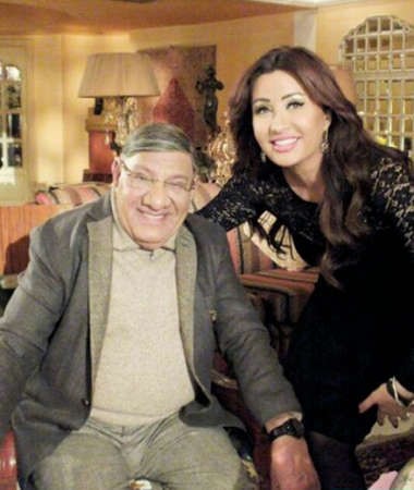 مفيد فوزي ولطيفة﻿