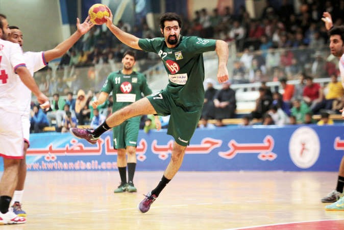 «يد» العربي تتخطى القادسية وتتشبث بالثالث في دوري الكبار