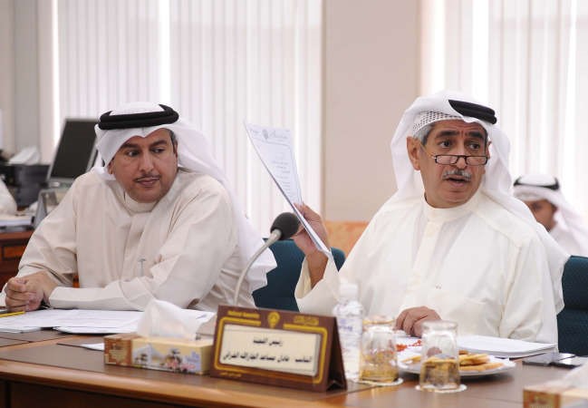 معادل الخرافي وممحمد الهدية في اجتماع لجنة المرافق العامة﻿