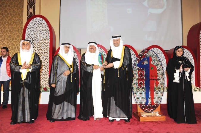 تكريم الشيخ فهد الجابر