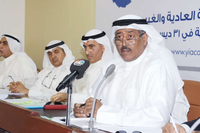 نافل الهذال متحدثا خلال عمومية الشركة	 قاسم باشا﻿