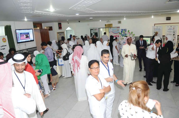 جانب من الاحتفال باليوم العالمي للتمريض اسامة ابوعطية