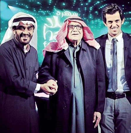 محمد وقاسم عبدالقادر في سهرة هلا فبراير مع الخبير الفلكي دصالح العجيري