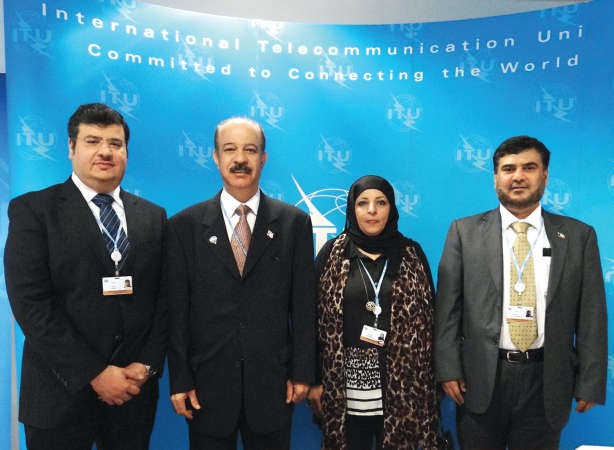 حميد القطان ووفد الكويت المشارك في الاجتماع﻿