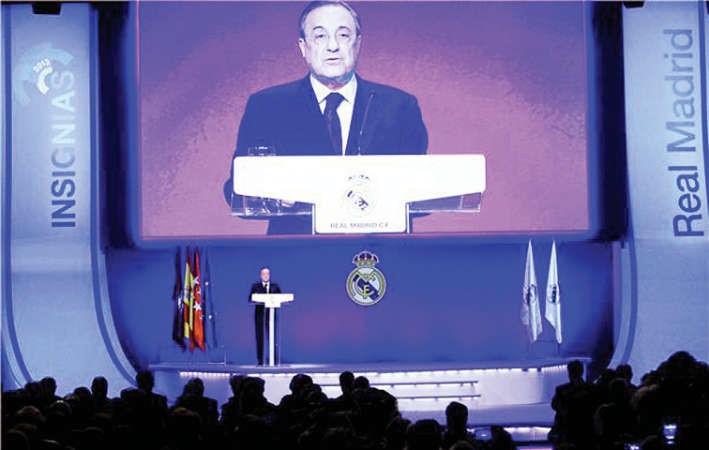 بيريز مستاء من نجوم الملكي
