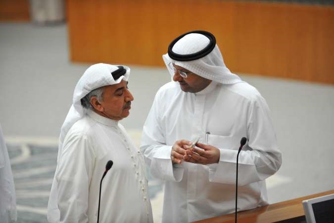 دعلي العبيدي ودعبدالحميد دشتي
