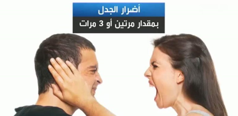 بالفديو.. الجدل المستمر بين الأزواج قد يؤدي إلى الموت المبكر