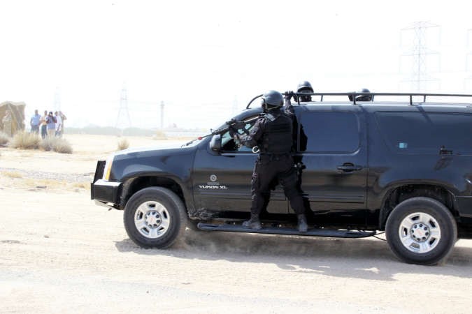 لحظة الاقتحام والقناصة