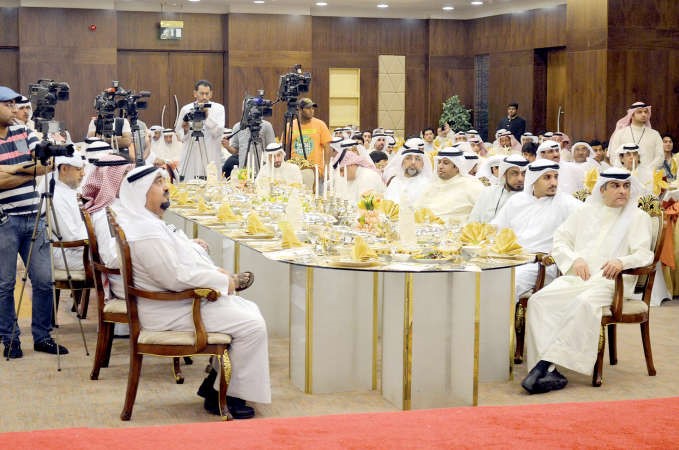 حضور رياضي كبير شهده الحفل عادل اليعقوب