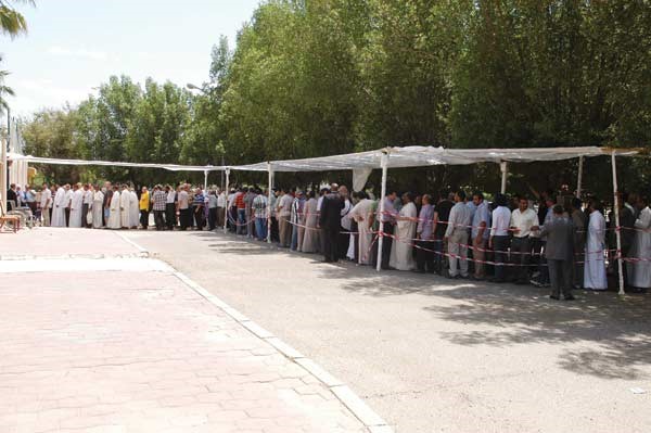 اقبال كبير من المصريين على التصويت حمدي شوقي